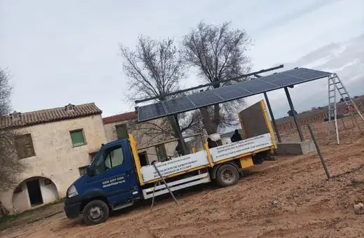 placas para riego solar fotovoltaico