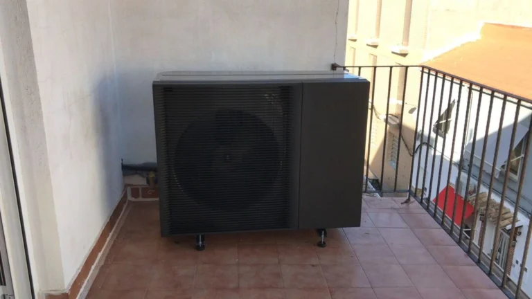 A qué temperatura funciona la aerotermia